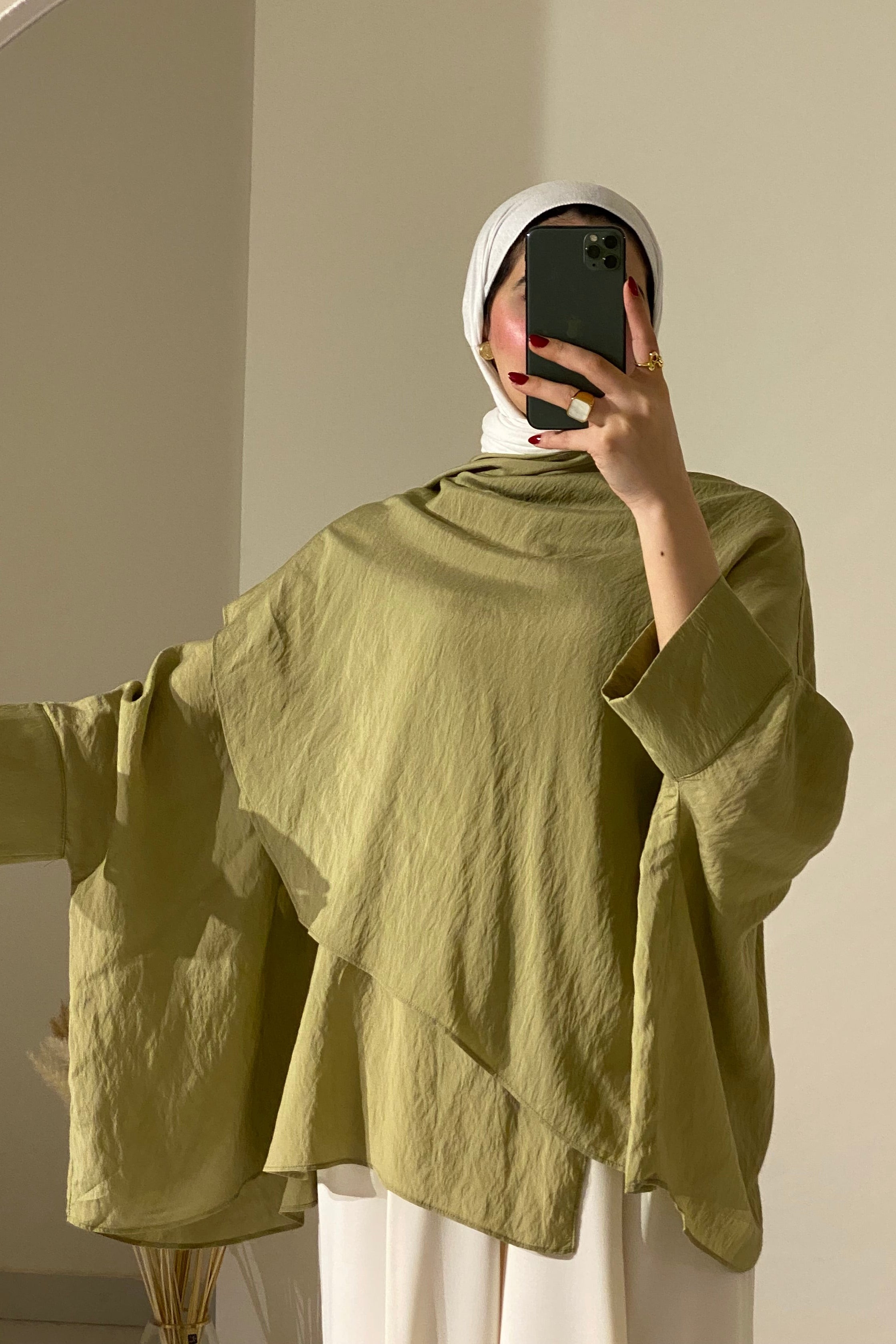 Flowy Drape Shirt