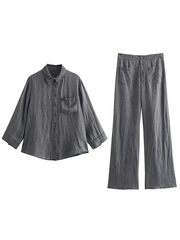 LINEN GREY SET