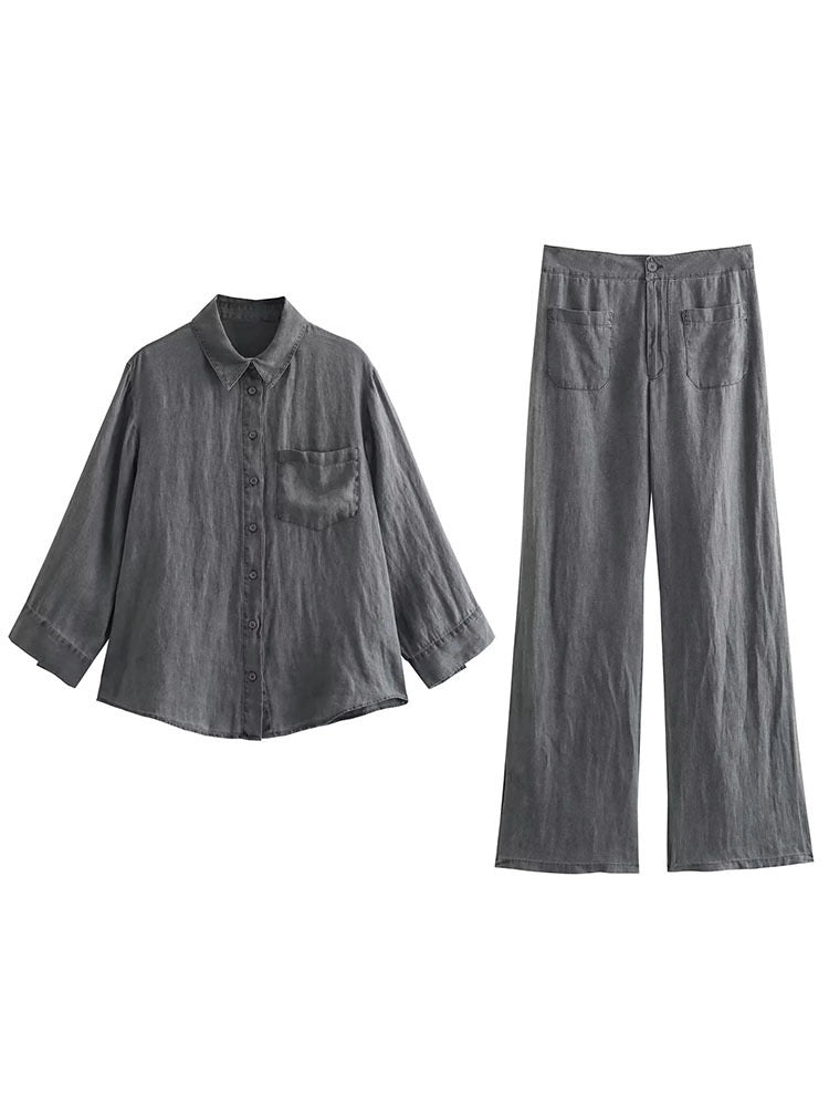 LINEN GREY SET