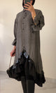 Unique ruffles shirt