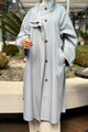 Blue Trench Coat