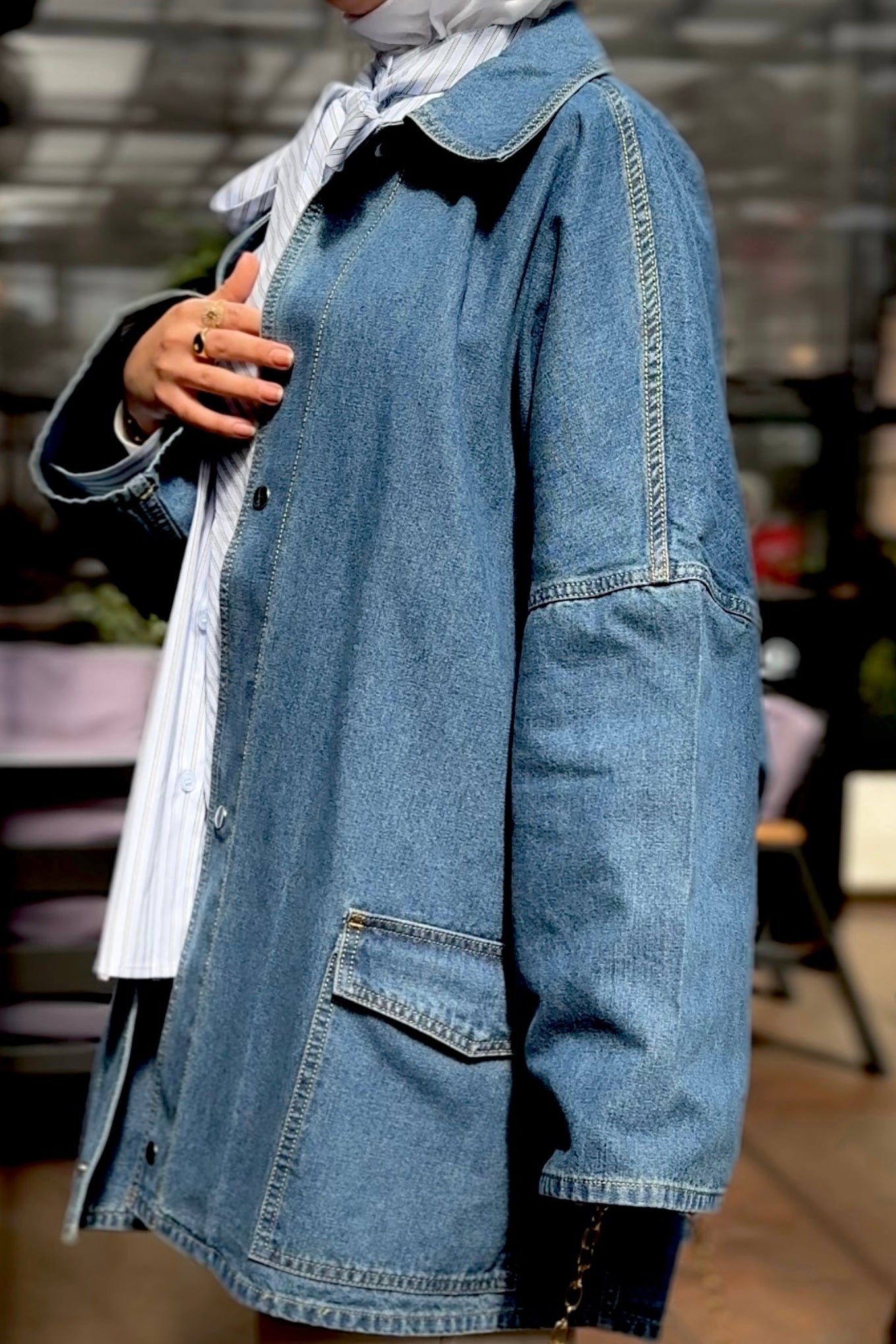 Oversized Denim Jacket