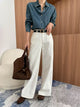 White Denim Pant