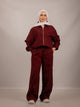 Relaxed Zip-Up Set
