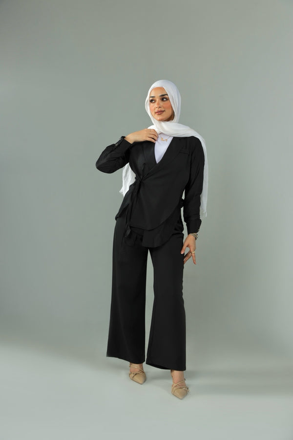 WRAPPED SHIRT SET